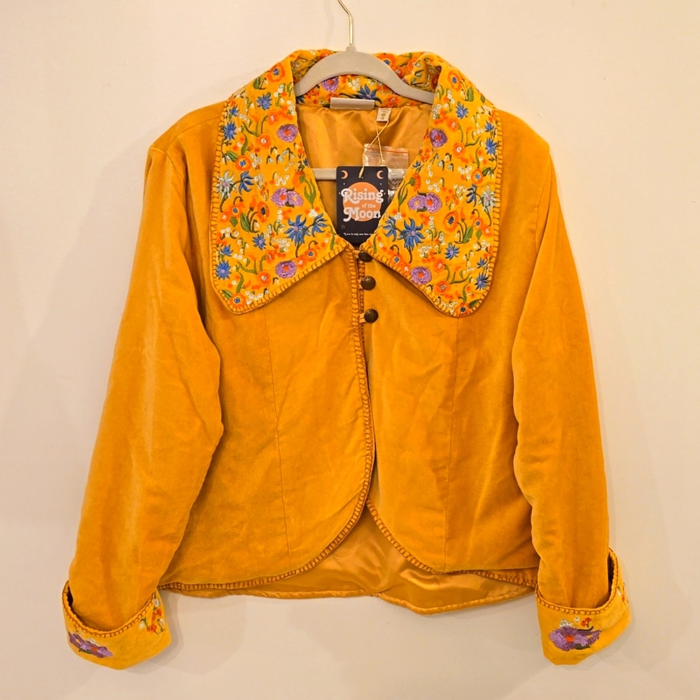 The Hippie Shake Hollywood Gold Jacket - NEW - Picture 8 of 17